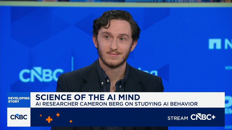 Science of the AI Mind &mdash; Cameron Berg on CNBC
